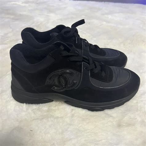 chanel tops price|Chanel trainers all black.